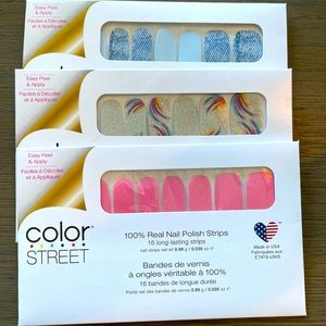 Color Street 100% Real Nail Polish Strips.